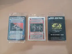 Star Wars CCG OTSD + 2nd Anthology WB Preview Cards + Jedi Pack ALL SEALED - Image 1