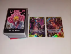 Op10 One Piece - Royal Blood TCG English Card Complete Set + BONUS! - Image 1
