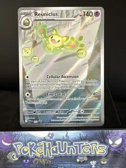 Pokemon Card Reuniclus SVP 212 Black Star Promo Holo Near Mint - Image 1