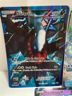 JUMBO Oversize Pokemon Card Lot - Darkrai, Gyarados, Keldeo EX, Chimchar, Hatter - Image 2
