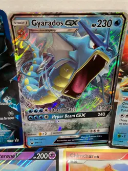 JUMBO Oversize Pokemon Card Lot - Darkrai, Gyarados, Keldeo EX, Chimchar, Hatter - Image 3