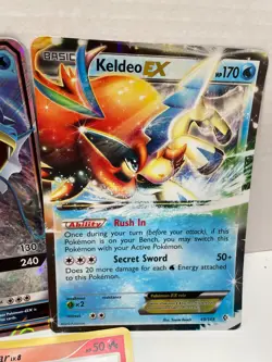 JUMBO Oversize Pokemon Card Lot - Darkrai, Gyarados, Keldeo EX, Chimchar, Hatter - Image 4