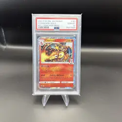 Pokemon Charizard 181/SM-P KFC Kentucky Fried Chicken Promo Card PSA 10 - Image 2