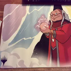Dungeon Master PLAYMAT Magic The Gathering D&D Dragons Animated Cartoon Sphere - Image 4