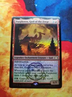 Purphoros, God of the Forge - Judge Promos (JDG) - Foil - NM - Image 1