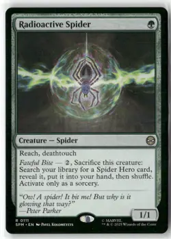 Radioactive Spider Marvel's Spider-Man Regular MTG Magic - Image 1