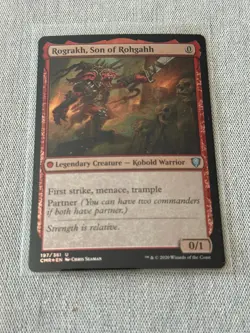FOIL Rograkh, Son of Rohgahh - Commander Legends (CMR) - Image 1