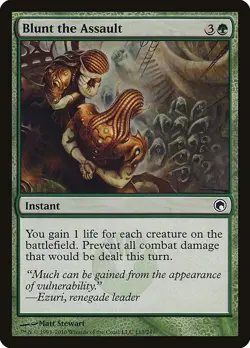 Blunt the Assault 1x FOIL MtG FOIL Scars of Mirrodin SP/NM - Image 1