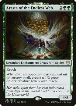 Arasta of the Endless Web 1x FOIL MtG FOIL Theros: Beyond Death SP/NM - Image 1