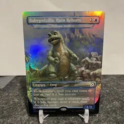 Babygodzilla, Ruin Reborn - Pollywog Symbiote - Foil - Ikoria: Lair of Behemoths - Image 1