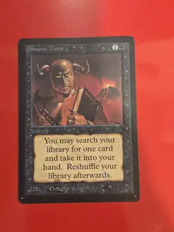 Demonic Tutor Limited Edition - Beta Edition Regular - Image 1