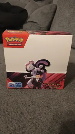 Pokemon *Destined Rivals Empty Booster Box - No Packs* - Image 1
