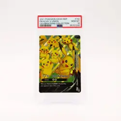 Pikachu V-Union - SWSH142 PSA 10 Black Star Promo Pokemon - GEM MT - Image 1
