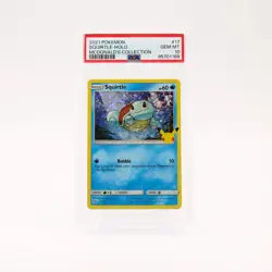 Squirtle - 17/25 PSA 10 Mcdonalds Collection Promo Pokemon - GEM MT - Image 1