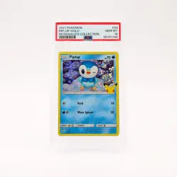 Piplup - 20/25 PSA 10 Mcdonalds Collection Promo Pokemon - GEM MT - Image 1