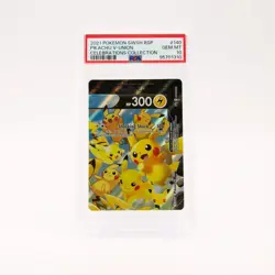 Pikachu V-Union - SWSH140 PSA 10 Black Star Promo Pokemon - GEM MT - Image 1
