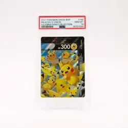 Pikachu V-Union - SWSH140 PSA 10 Black Star Promo Pokemon - GEM MT - Image 1