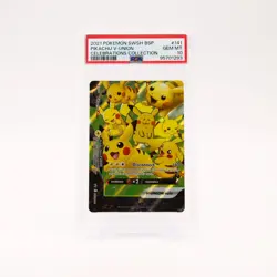 Pikachu V-Union - SWSH141 PSA 10 Black Star Promo Pokemon - GEM MT - Image 1