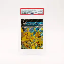 Pikachu V-Union - SWSH139 PSA 10 Black Star Promo Pokemon - GEM MT - Image 1