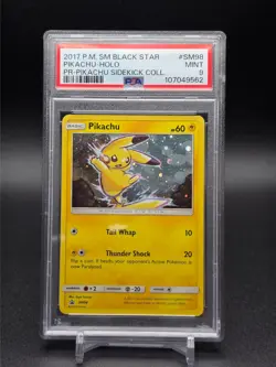 2016-19 Pokemon SM Black Star Promos Pikachu #SM98 PSA 9 - Image 1