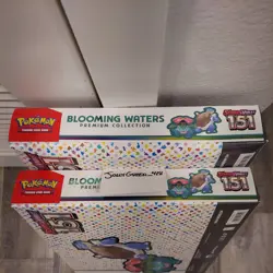2xBox Pokemon Scarlet & Violet 151 Blooming Waters Premium Collection Box Sealed - Image 3