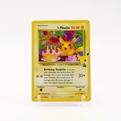 Birthday Pikachu - Celebrations 25th Classic Collection Holo Pokemon - NM/MINT - Image 1