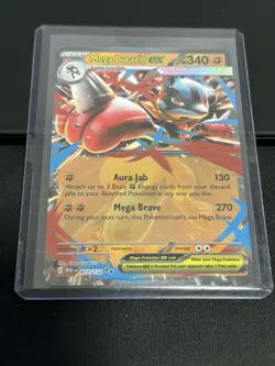 Pokemon TCG Mega Evolution Mega Lucario ex 077/132 English NM - SHIP TODAY - Image 3