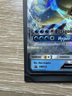 Pokemon TCG Gyarados GX SM212 Black Star Promo - Image 2