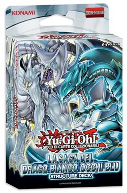 KONAMI Yu-Gi-Oh! Saga del Drago Bianco Occhi Blu Unlimited structure deck (IT) - Image 1