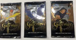 Yu Yu Hakusho Ghost Files TCG Gateway 10 Card Booster Packs 2004 NEW! 3 Pack Lot - Image 2