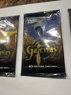 Yu Yu Hakusho Ghost Files TCG Gateway 10 Card Booster Packs 2004 NEW! 3 Pack Lot - Image 4