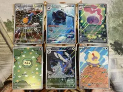 Black Bolt IR Illustration Rare Full Art Lot of 6 Cards English - Fresh NM/M 🔥 - Image 1
