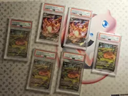 2022 PROMO CHARIZARD V 260 VMAX 261 ULTRA PREMIUM COLLECTION (6 graded cards) - Image 1