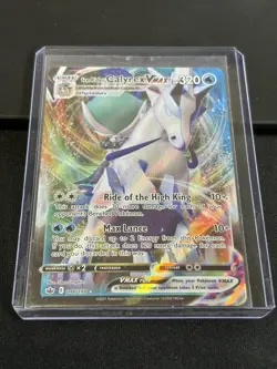 Ice Rider Calyrex VMAX 046/198 Chilling Reign Ultra Rare Pokemon TCG Card NM - Image 3