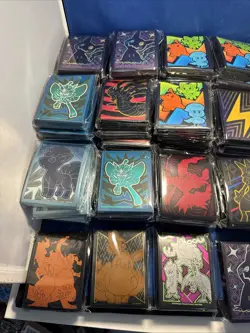 Pokemon TCG Lot Of 68 Sealed 65ct Card Sleeves Mimikyu Charizard Deck Box Set - Image 2