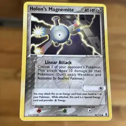 Holon's Magnemite 70/113 Delta Species Vintage Pokemon Card - Image 1
