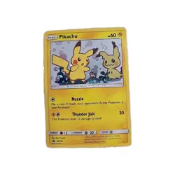 Pokemon Pikachu TCG SM Black Star Promos Holo Card SM162 - Image 2