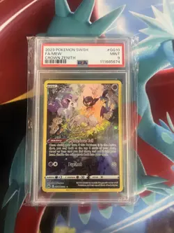 Mew Crown Zenith GG10/GG70 PSA Graded 9 Pokemon Trading Card Game - Image 1