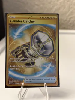 Counter Catcher 264/182 UR Pokemon TCG Paradox Rift Ultra Rare Trainer Card NM - Image 1