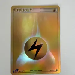 Vintage Pokemon Card - Lightning Energy 109/109 Ruby and Sapphire Reverse Holo - Image 1