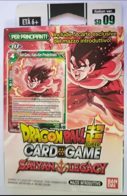 Dragon Ball Super Card Game SD09 Saiyan Legacy Starter Deck Ed. Italia - Image 1