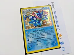 Greninja SHATTERED HOLO Cracked Ice PROMO card 40/122 Breakpoint 2016 LP - Image 3