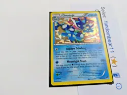 Greninja SHATTERED HOLO Cracked Ice PROMO card 40/122 Breakpoint 2016 LP - Image 4