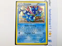 Greninja SHATTERED HOLO Cracked Ice PROMO card 40/122 Breakpoint 2016 LP - Image 5