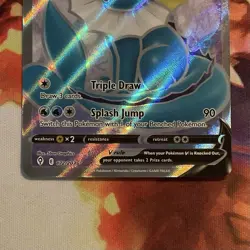 Vaporeon V 172/203 Holo - Evolving Skies SWSH07 - Pokemon Trading Card Game - NM - Image 3