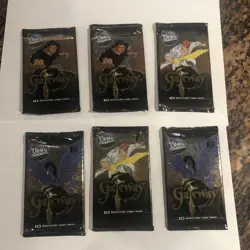 Yu Yu Hakusho Ghost Files TCG Gateway 10 Card Booster Packs 2004 Sealed 6 Packs - Image 1