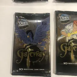 Yu Yu Hakusho Ghost Files TCG Gateway 10 Card Booster Packs 2004 Sealed 6 Packs - Image 2