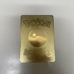 Charizard VMAX Rainbow Gold Metal Card Collectible Gift/Display - Image 2
