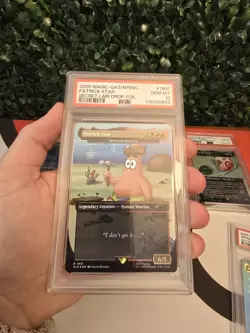 MTG Secret Lair Drop Foil SpongeBob: LEGENDS SEQUENTIAL CERT. PSA 10 - Image 3