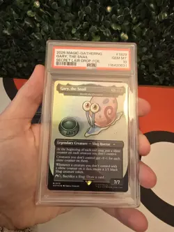 MTG Secret Lair Drop Foil SpongeBob: LEGENDS SEQUENTIAL CERT. PSA 10 - Image 5